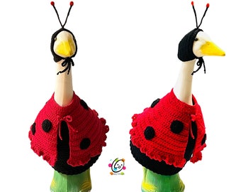 Big-23” Ladybug Goose Crochet PATTERN