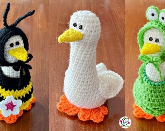 Mini Dress-Up Goose Crochet Pattern