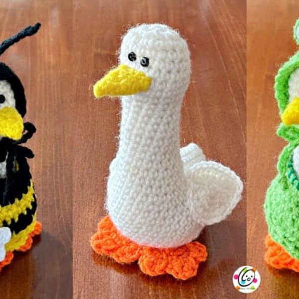 Mini Dress-Up Goose Crochet Pattern