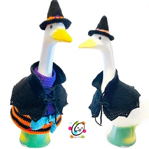 Witch Goose Costume Crochet Pattern