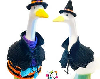 Witch Goose Costume Crochet Pattern