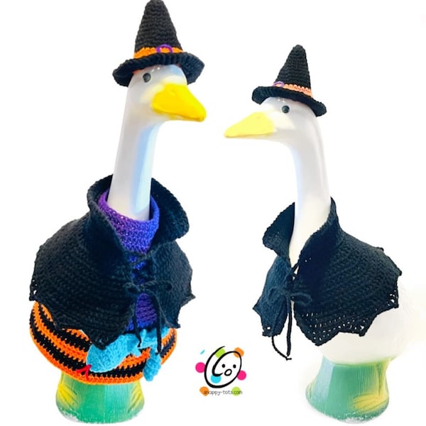 Witch Goose Costume Crochet Pattern