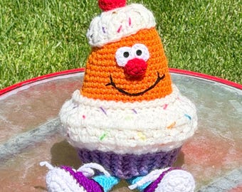 Sweet Potato Stuffie Crochet Pattern