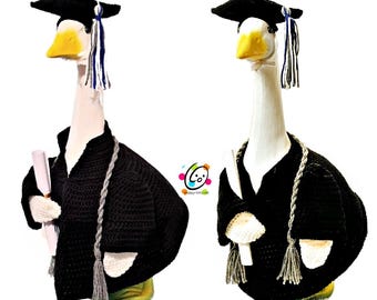 Graduate Goose Set Crochet Pattern
