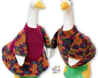 Small-17” Goose Fall Set Crochet Patterns