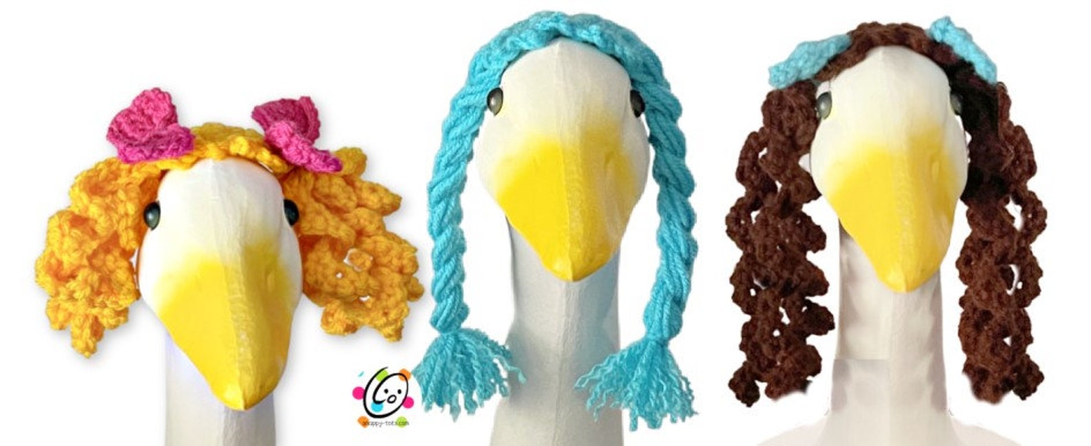 Snappy Goose Wig Crochet Pattern Etsy
