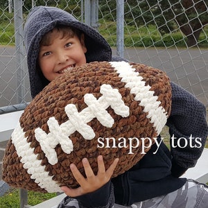 Football Pillows Crochet Pattern