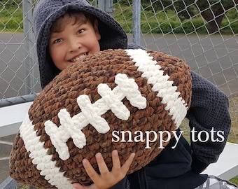 Football Pillows Crochet Pattern