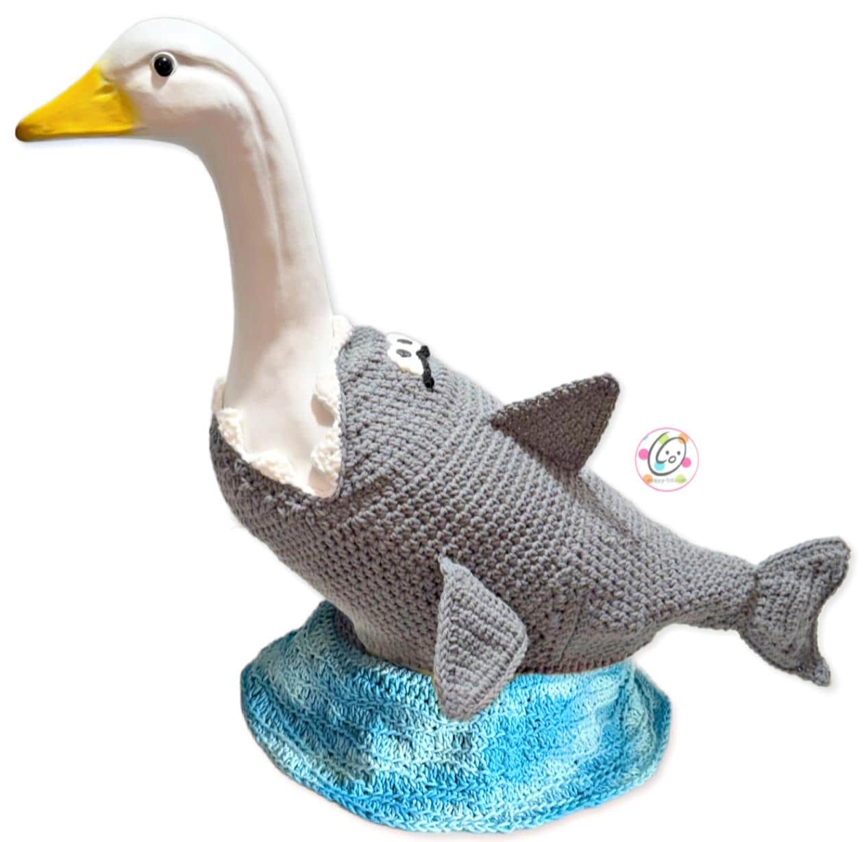 Shark Bait with Waves Big-23" and 28" Goose Costume