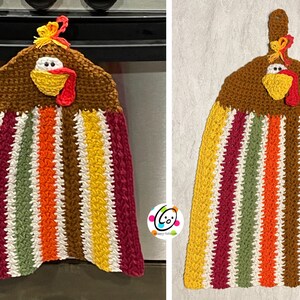 Hanging Turkey Towel Crochet Pattern