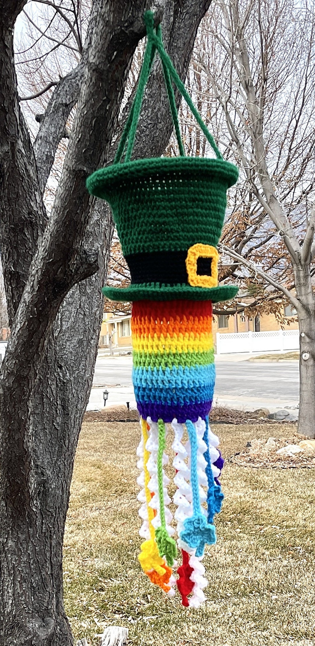 Windsock Patterns Lucky Windsock Crochet Pattern - Etsy