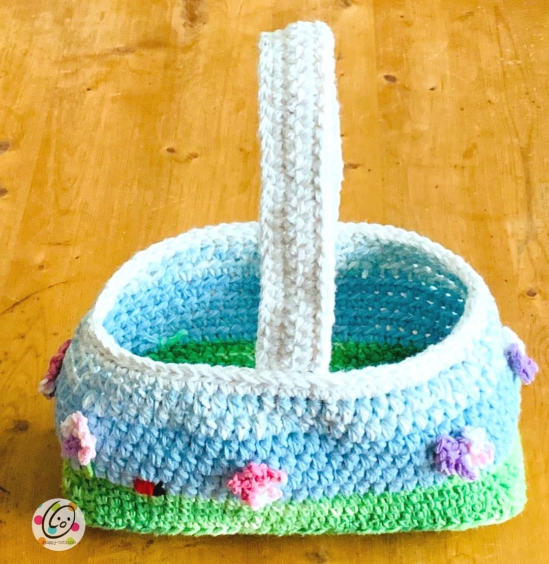 Spring Caddy Crochet Pattern - Etsy