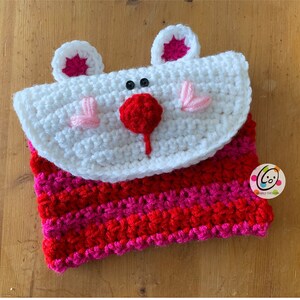 Beary Sweet Pouch Crochet Pattern