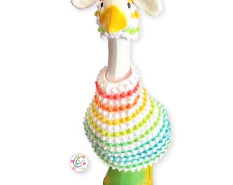 23” Goose Jellybean the Sheep Crochet PATTERN