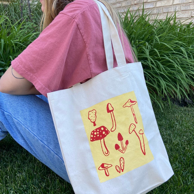 Mushroom Tote Bag image 1