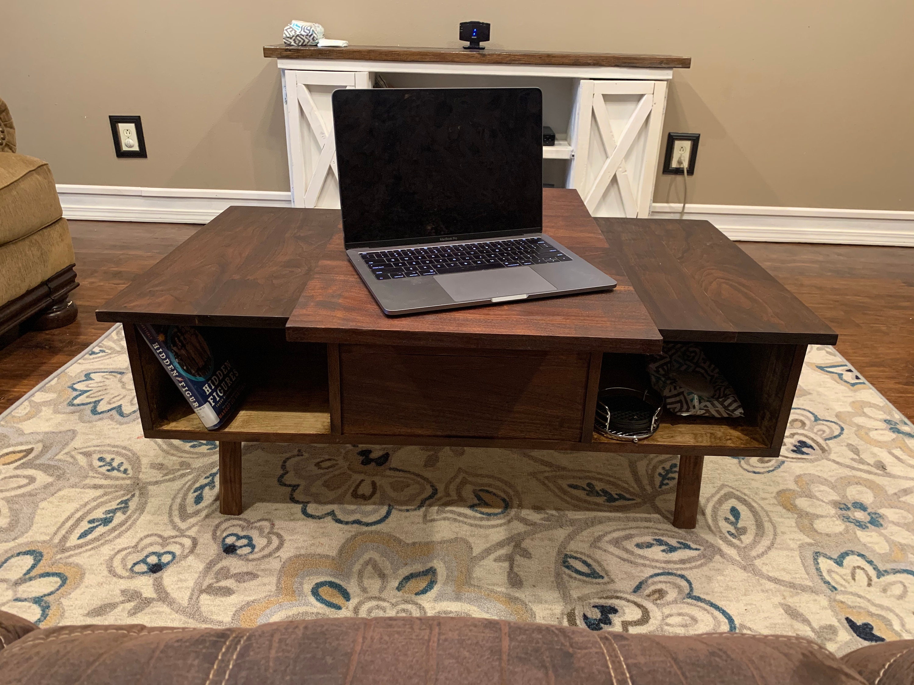 LiftTop Storage/Desk Coffee Table Etsy