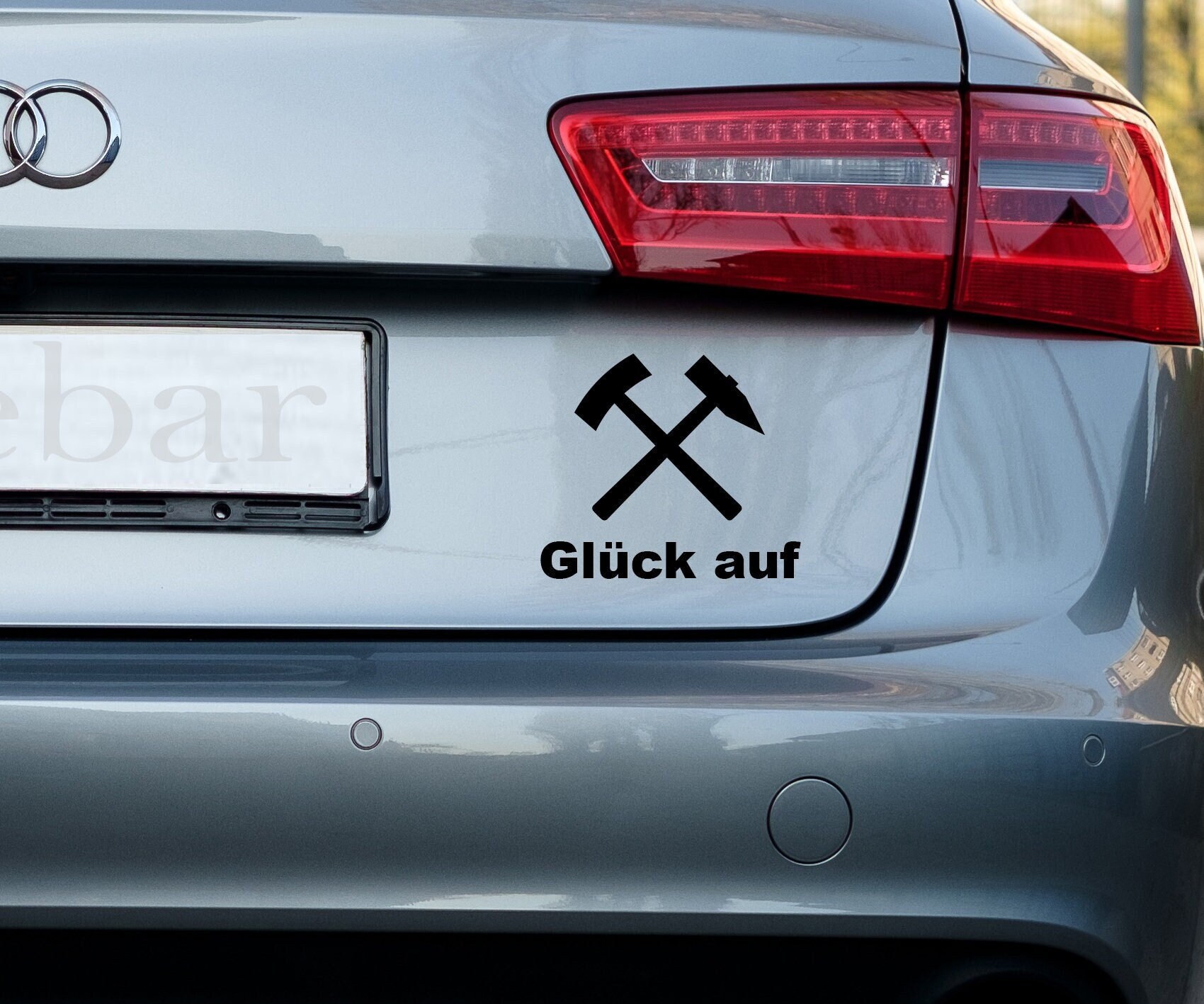 Good luck! Mining sticker | Car sticker | Macbook / Laptop sticker | Ruhrpott miners decal | Miner | Mine