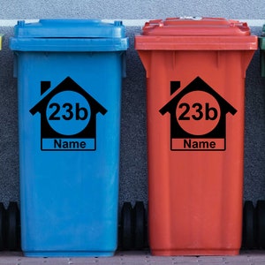 Mülltonnenaufkleber Fresh Water Aufkleber Mülltonne M25LI