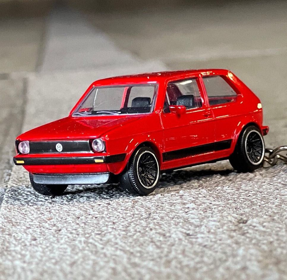 Volkswagen VW Golf 2 GTI Schlüsselanhänger Kühlergrill Doppelscheinwerfer  ZCP902795