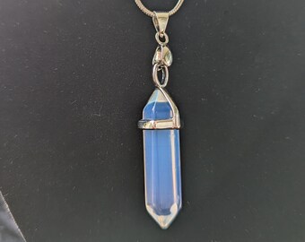 Fashion Trend Crystals Necklace Bohemian Hexagon Opal Pendant Necklace Female Hexagon Crystal Neckl Fashion Trend Crystals Necklace Bohemian Hexagon Opal Pendant Necklace Female Hexagon Crystal Neckl