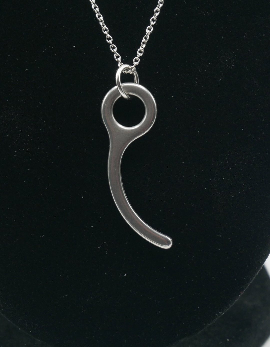Skydiving Stainless Steel Closing Pin Pendant With Stainless Steel Necklace Etsy