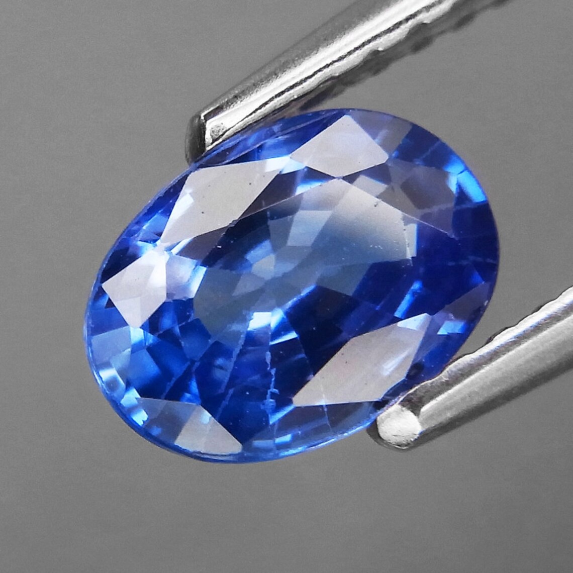 0.97Cts Natural Blue Sapphire Ceylon Srilanka Oval Cut 7x5 Etsy