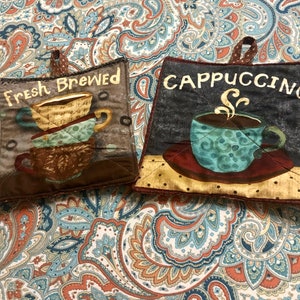 Potholders - Coffee