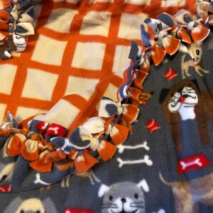 Fleece Tie Blanket - Variety Dogs