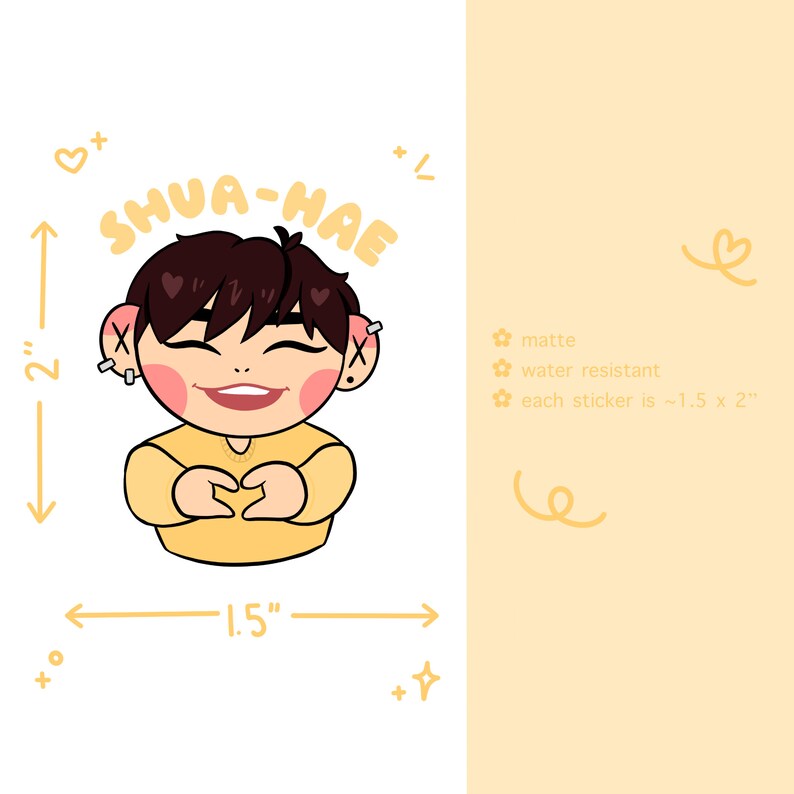 seventeen joshua shua-hae sticker