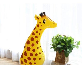 3 Feet Giraffe Animal Walkable Pet Balloon (36")
