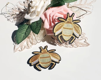 Set of 2 Queen Bee IRON ON Screen Print Transfers for Fabrics Machine Washable Patch - Etsy UK