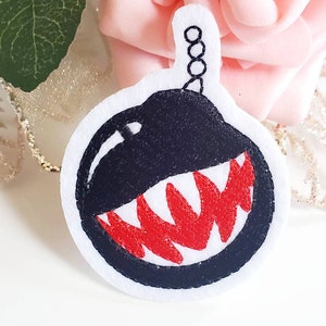Mario Wrecking Ball Embroidered Iron On Patch