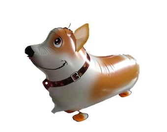 Palloncino a forma di cane Corgi da 24"