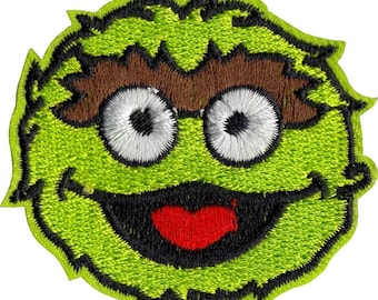 Patch thermocollant brodé Oscar The Grouch
