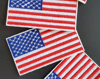 Toppa Con Bandiera Americana ZOMBIE, Rossa, Bianca E Blu, Ricamata, Termoadesiva, Simbolo Di Rischio Biologico - Italia - Foto 8