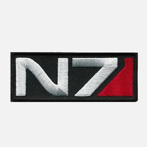 マスエフェクト N7 刺繍アイロンパッチ