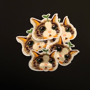 Cute Cats Embroidered Iron On Patch