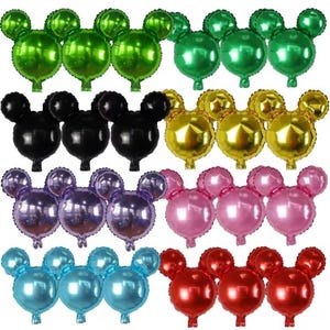 3 Stück Mickey Mouse Aluminium Ballons