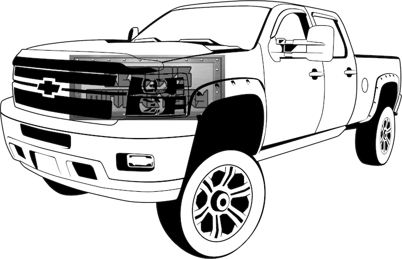 Free Free 311 Lifted Truck Svg SVG PNG EPS DXF File