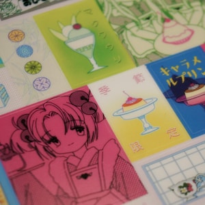 33 adesivi giapponesi, dessert, kawaii, per scrapbooking e artigianato