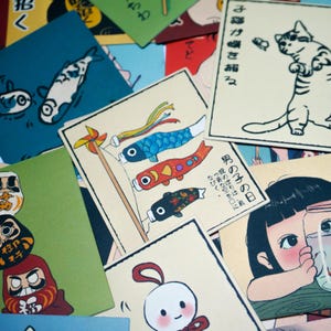 50 adesivi giapponesi, kawaii ed estetici per scrapbooking e artigianato
