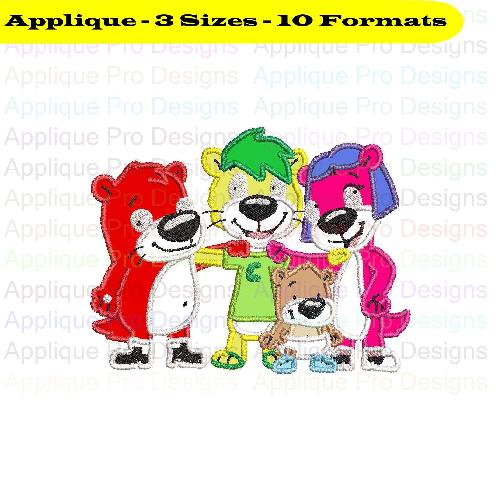 Peanut Butter and Jelly With Cody Otter PBJ Otter Applique Etsy