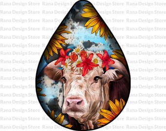 hereford koeienhuid etsy