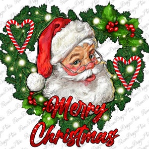 Western Merry Christmas Santa Claus Png Sublimation Design, Merry Christmas Png, Santa Claus Png, Christmas Vibes Png, Instant Download