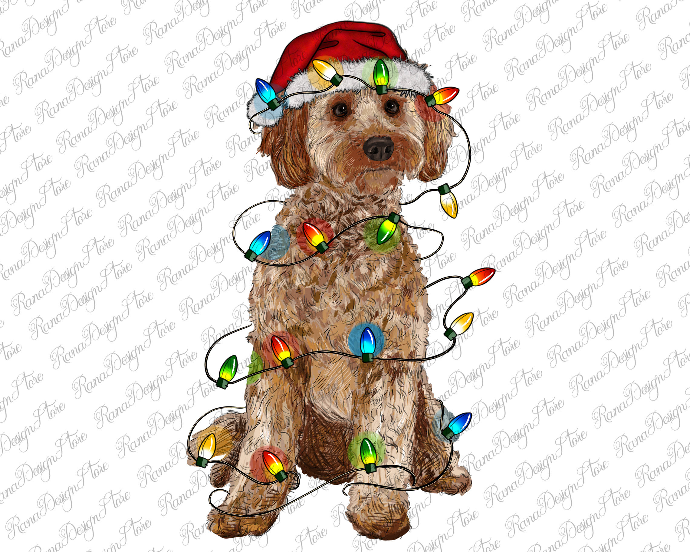 Cockapoo christmas cheap