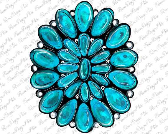 Turquoise Gemstone Jewelry PNG Gemstone Png File Western