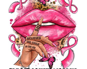 Breast Cancer warrior lip png sublimation design download, Breast Cancer Awareness png, Cancer Awareness png, Cancer png, designs download