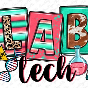 Lab Tech png sublimation design download, Lab Technician png, laboratory png, Medical png, sublimate designs download