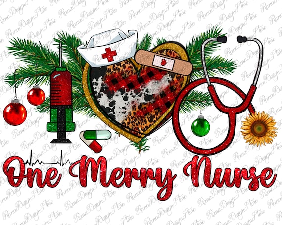 Merry Nurse Christmas Beanie Cap Merry Nurse Christmas Beanie Cap