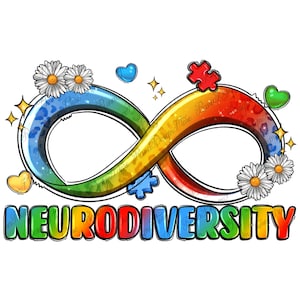 Neurovielfalt png Sublimation Design Download, Autismus png Design, Autismus Bewusstsein png, Autismus Puzzle png, Sublimation Designs herunterladen